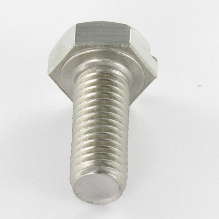 1 x Metalen schroeven zeskantkop TH split RVS A2 M8X30