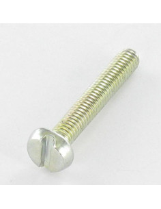 Metalen schroeven Brede bol cilinderkop split M4X25...