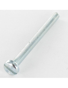 Metalen schroeven Brede bol cilinderkop split M5X60 Wit...