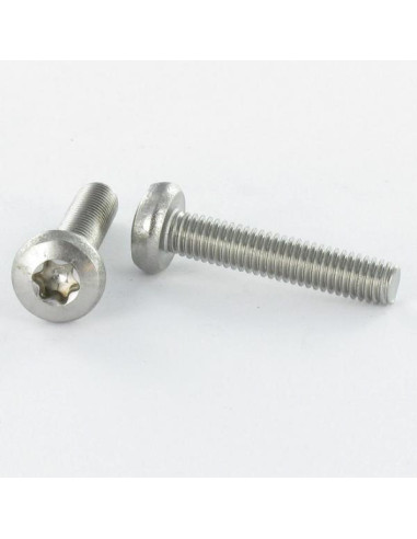 1 x Metalen schroeven bolvormige kopschroef...