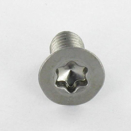 1 x Metalen schroeven gefreesde kop TORX T30 M6X10 klasse 10.9 Ruw staal