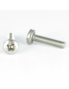 Metalen schroeven poelier kop M6X80 bedraad op 60 punt...