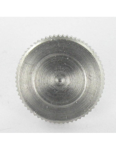 1 x Metalen schroeven kartelschreof laag RVS A1...