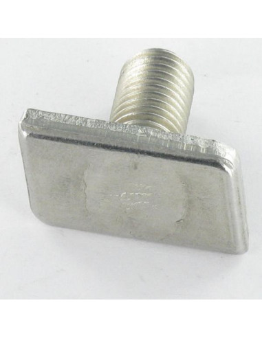 1 x Metalen schroeven kop ruit M8X35 RVS A2