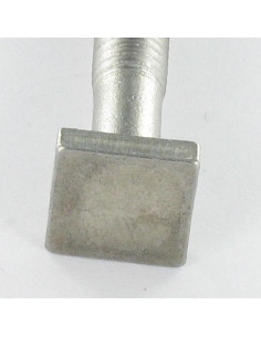 Metalen schroeven M6X16 kop vierkant 10x10 EP3.5 RVS A2 2