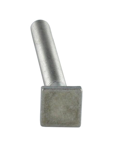1 x Metalen schroeven M6X45 kop vierkant 10x10...