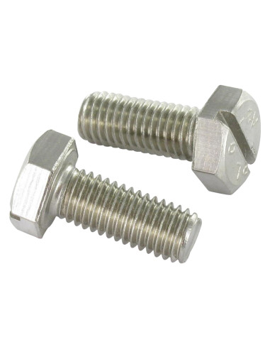 1 x Metalen schroeven zeskantkop TH split RVS...