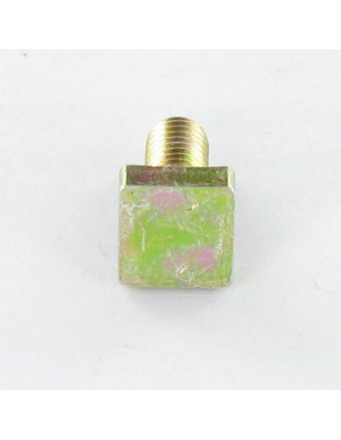 1 x Metalen schroeven vierkante kop 4X10 Wit...
