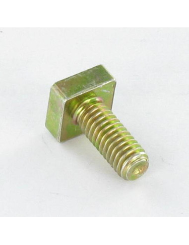 1 x Metalen schroeven vierkante kop 4X10 Wit...