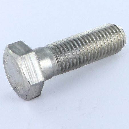 1 x Gedeeltelijke schroefdraad van het bout zeskantkop TH M16X50 RVS A4/80