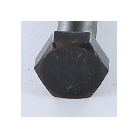 1 x Gedeeltelijke schroefdraad van het bout zeskantkop TH M14X120 Klasse 12.9 Ruw staal