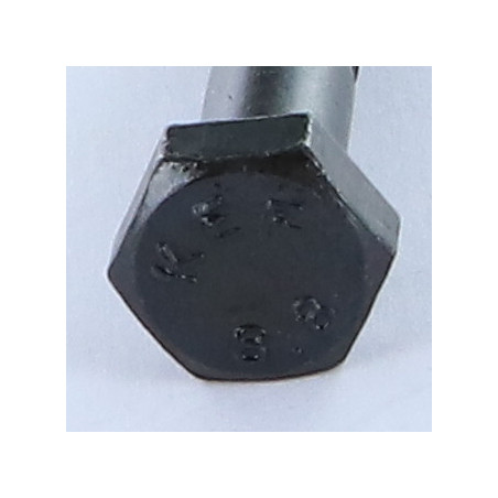 1 x Gedeeltelijke schroefdraad van het bout zeskantkop TH M5X45 Klasse 8.8 Ruw staal