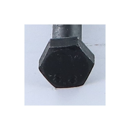 1 x Gedeeltelijke schroefdraad van het bout zeskantkop TH M8X120 Klasse 8.8 Ruw staal