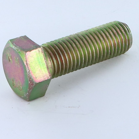 1 x Gedeeltelijke schroefdraad van het bout zeskantkop TH M20X90 Klasse 8.8 Bichromaat