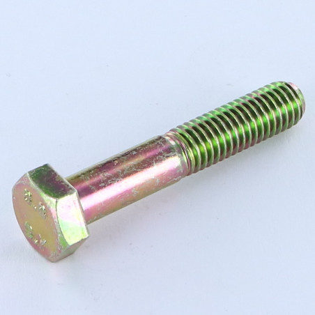 1 x Gedeeltelijke schroefdraad van het bout zeskantkop TH M8X45 Klasse 8.8 Bichromaat