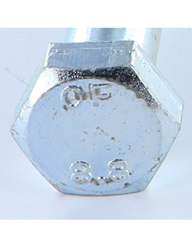 1 x Gedeeltelijke schroefdraad van het bout...