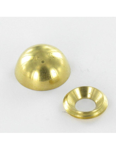 1 x Ronde rozet of schroefdop (1 rozet en 1...