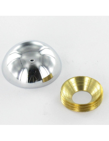 1 x Ronde rozet of schroefdop (1 rozet en 1...