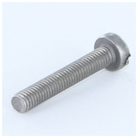 1 x Metalen schroeven cilindrische kop split M3X8 Ruw staal microschroeven