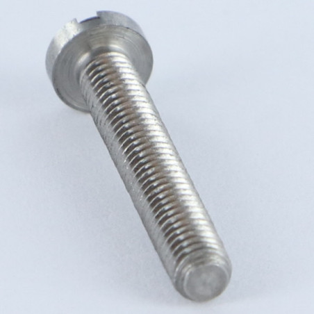 1 x Metalen schroeven bolvormige kopschroef split M2X6 Ruw staal microschroeven