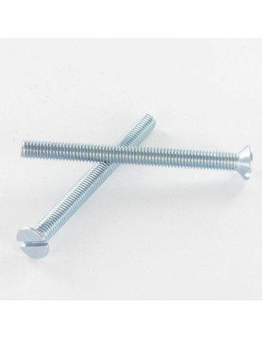 1 x Metalen schroeven gefreesde kop split M8X30...