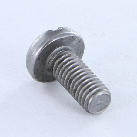 1 x Metalen schroeven Brede bol cilinderkop split M3X45 Ruw staal microschroeven