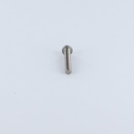 1 x Metalen schroeven bolvormige kopschroef split M2X7 Ruw staal microschroeven