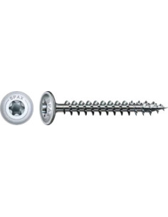 SPAX Houtschroeven schijfkop TORX T40 8x80 bedraad op 70...