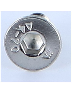 Metalen schroeven FHC verzonken kop met zeskant print... 2