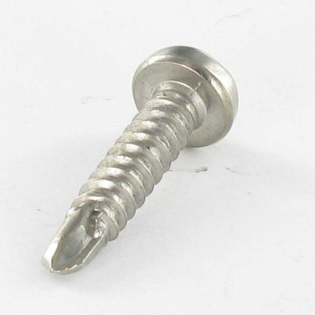 1 x Zelfborende schroef cilindrische kop TORX T15 3.9X19 A4 RVS