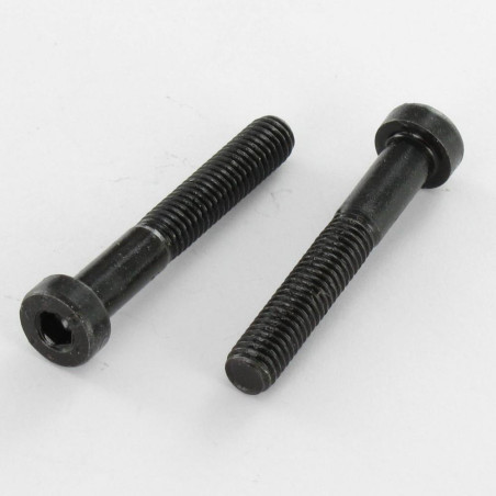 1 x Metalen schroeven CHC BTR sleutel van 5 M8X60 bedraad op 22 klasse 10.9 lage kop Ruw staal
