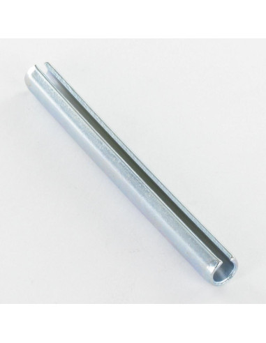 1 x Elastische pin Wit verzinkt staal 5X36...