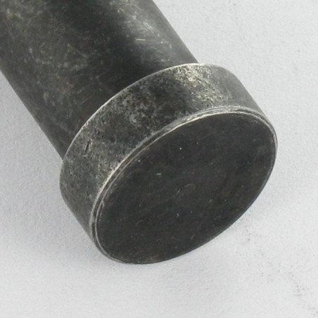 1 x Metalen schroeven cilindrische kop ongesplitst M12X120 bedraad op 30 kopdiameter 15/5 Klasse 8.8 Ruw staal