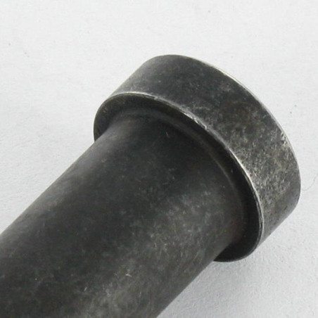1 x Metalen schroeven cilindrische kop ongesplitst M12X120 bedraad op 30 kopdiameter 15/5 Klasse 8.8 Ruw staal