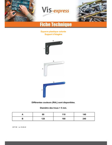 1 x Drukplaten 110x180 plastic RAL1001 beige