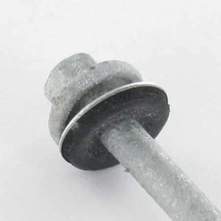 1 x Zelfborende schroef zeskantkop TH 6,5X125 Sluitring hoge corrosiebestendigheid Thermisch verzinkt staal