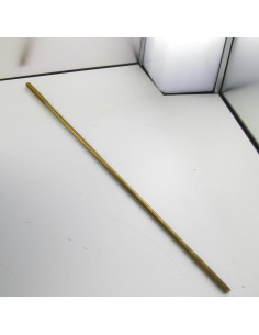 Draadstang Messing M6X320 bedraad op 45/45 plat diameter...