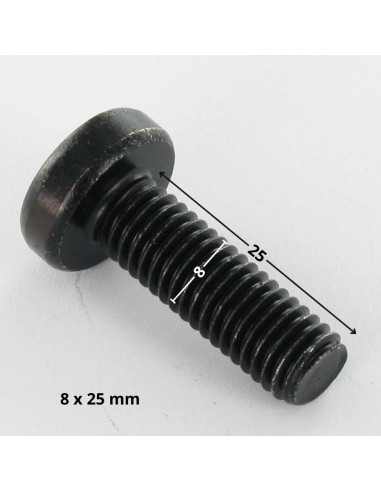 1 x Metalen schroeven bolvormige kopschroef...