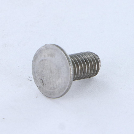 1 x Metalen schroeven cilindrische kop ongesplitst M4X8 kop glad 8 dikte 1 Ruw staal