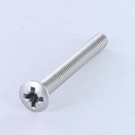 1 x Metalen schroeven gefreesde bolkop Pozi M6X50 Aluminium