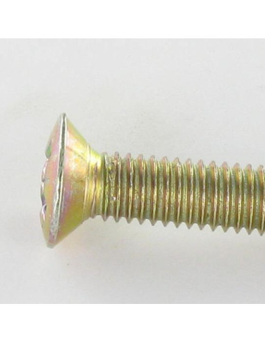 1 x Metalen schroeven gefreesde bolkop Pozi...