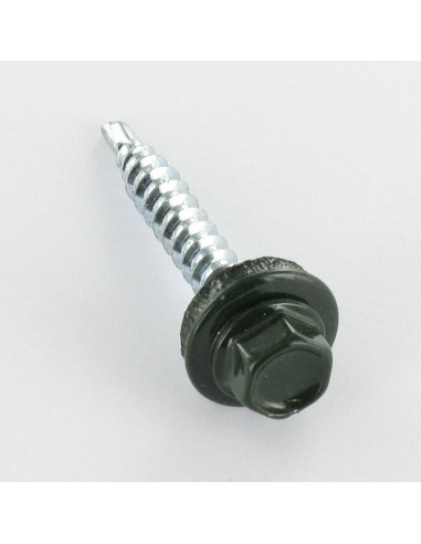 1 x Zelfborende schroef zeskantkop TH 4.8X35...