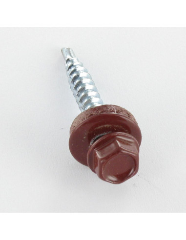 1 x Zelfborende schroef zeskantkop TH 4.8X35...