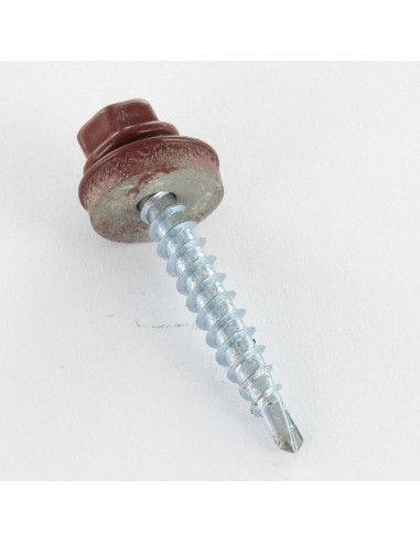 1 x Zelfborende schroef zeskantkop TH 4.8X35...