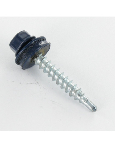 1 x Zelfborende schroef zeskantkop TH 6.3X130...