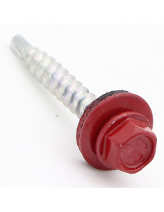 Zelfborende schroef zeskantkop TH 6.3X80 Afdichtingsring...