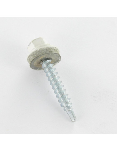 1 x Zelfborende schroef zeskantkop TH 4.8X35...