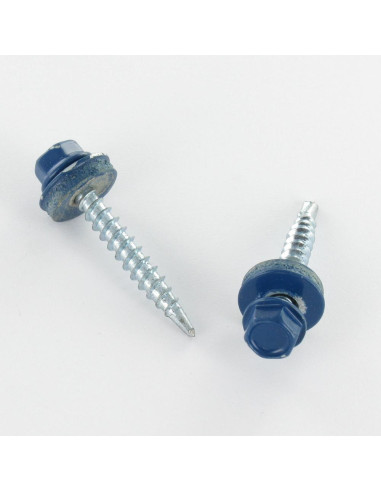 1 x Zelfborende schroef zeskantkop TH 4.8X35...