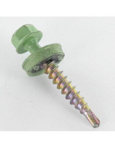 1 x Zelfborende schroef zeskantkop TH 4.8X35...