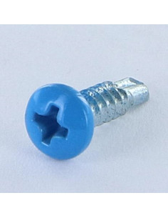 Zelfborende schroef bol cilinderkop phillips 4.2X16 Wit...